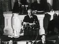 Dec 8th 1941 President Franklin D Roosevelt Addresses The Nation 