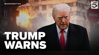 Trump warns US could 'MASSIVELY BLOW UP' major gas field