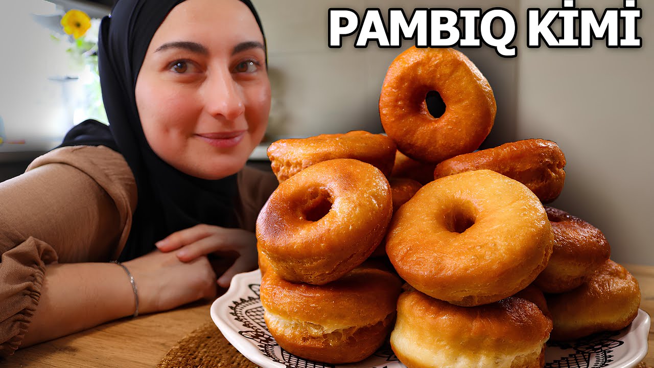 Qətiyyən YAĞ İÇMİR❗Pambıq kimi yumşaq BAZAR PONCİKİ