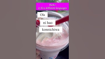 #hello in five different languages #ola #nihao #konnichiwa #annyeonghaseyo #gutentag #shorts