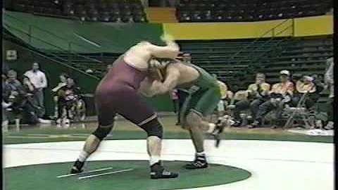 University of Oregon wrestling Nathan Sullivan pin...