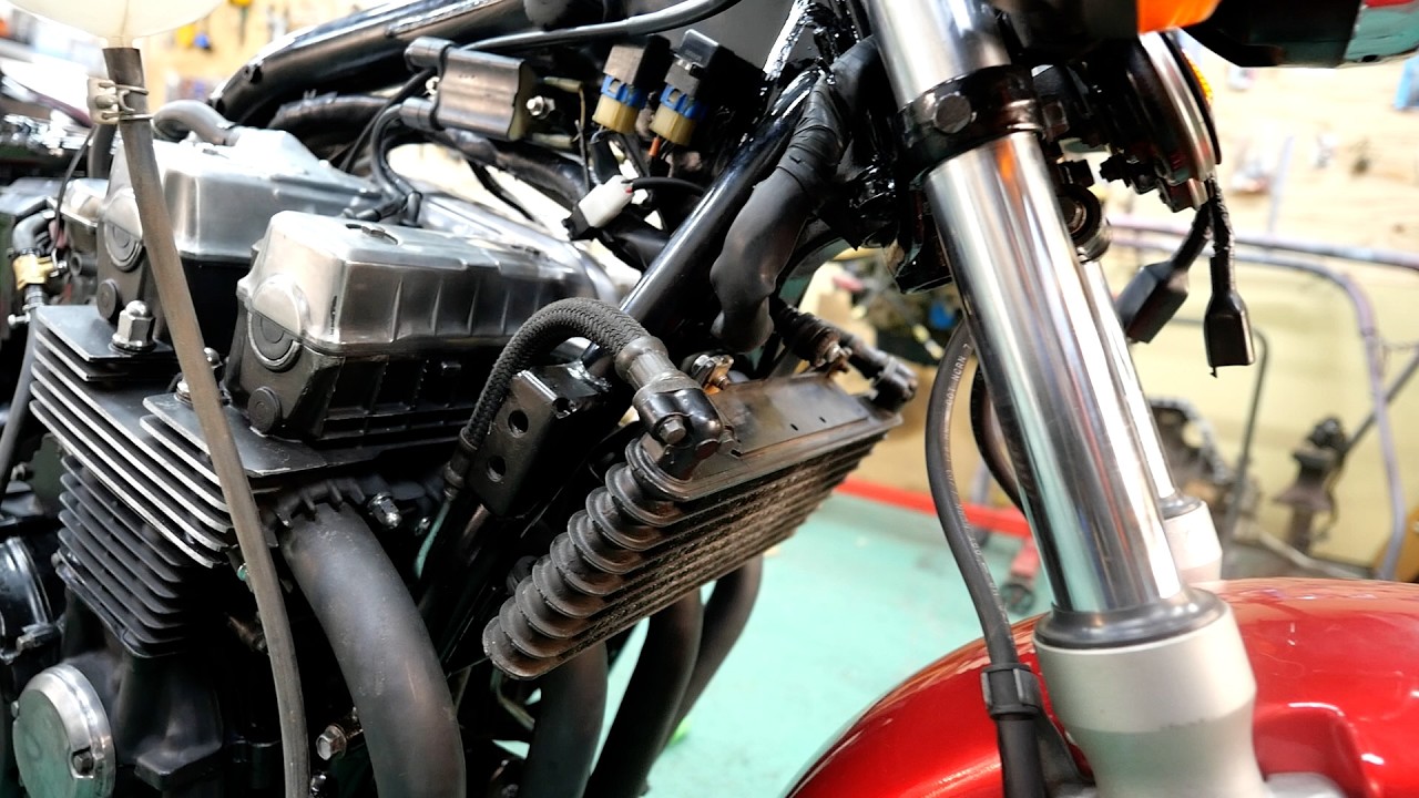 CB750の電動ファンが不動。原因究明しパーツ流用して直す！