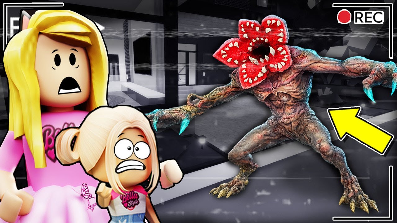 Złapaliśmy STRANGER THINGS NA KAMERACH... 😱 (Roblox Brookhaven)