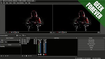 📹OBS Studio Dual Screen Record