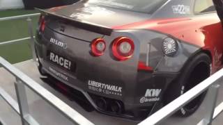 Liberty Walk GT-R R35 NISMO | Armytrix可変バルブマフラー | 高周波サウンド 快音