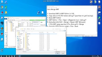 Cara Merge GRF Ragnarok Online