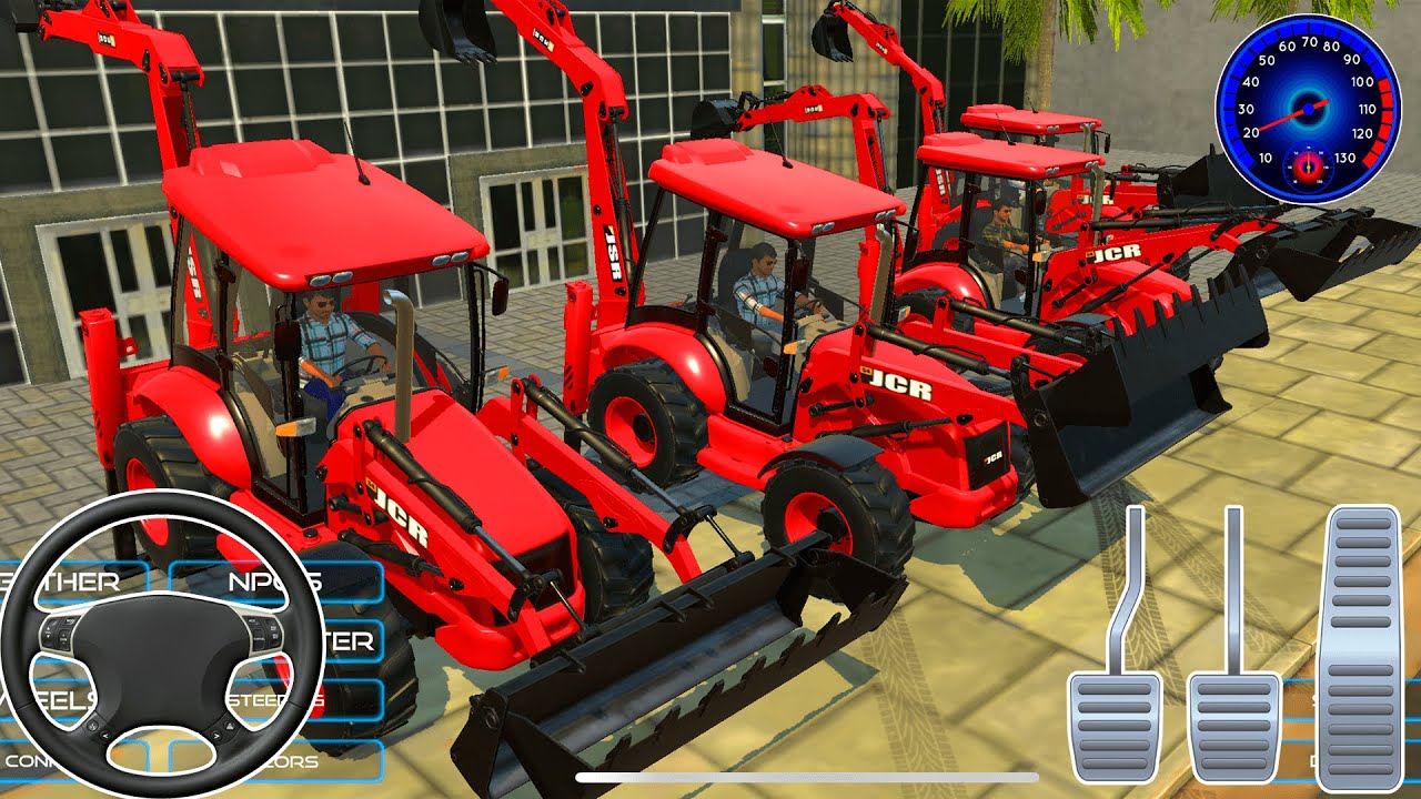 JCB Backhoe Loader Simulator Game | JCB Backhoe Simulator | Android Gameplay ep.077