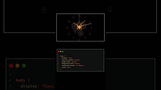 Interactive Spider Clock in Python 🕷️⏰🔥 #Python #Coding #PythonProject #shorts #ytshorts