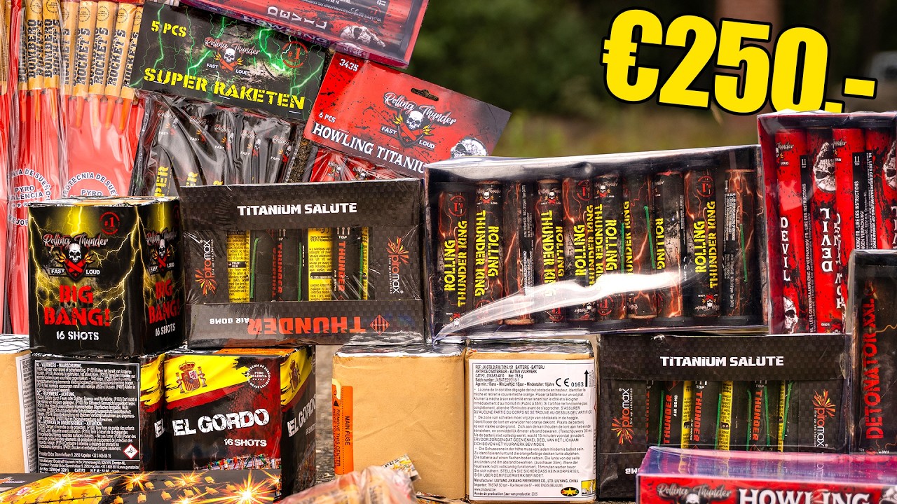 NIEUW BELGISCH VUURWERK AFSTEKEN!