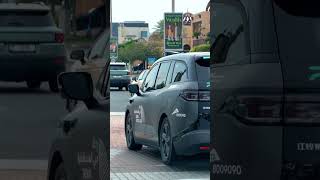 Driverless Taxi in Dubai | #Dubai #DriverlessCar #Robotaxi