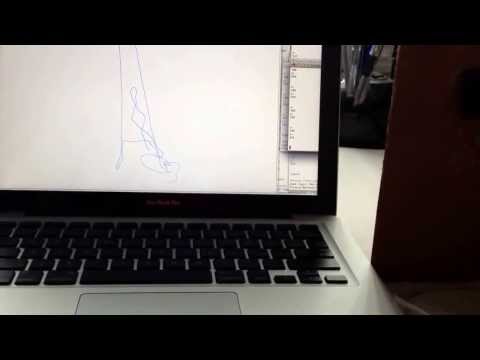Drawing with your hand - Arduino