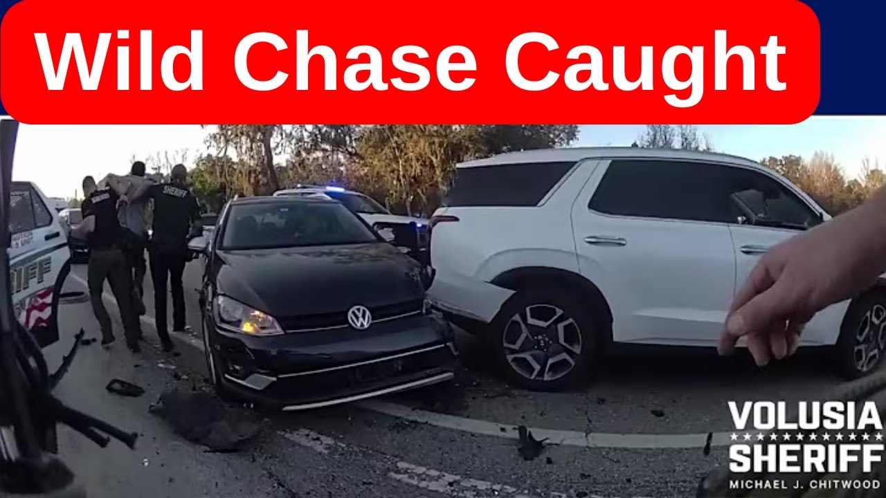 Wild Police Chase in Florida Ends with Dramatic Arrest - YouTube