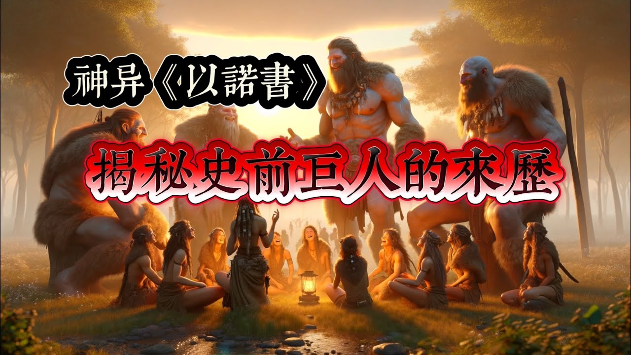 「基督信仰的那些事」奇异《以诺书》揭秘史前巨人的来历 - YouTube
