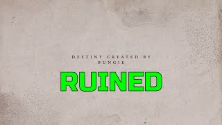 I RUINED the Destiny 2 Timeline.