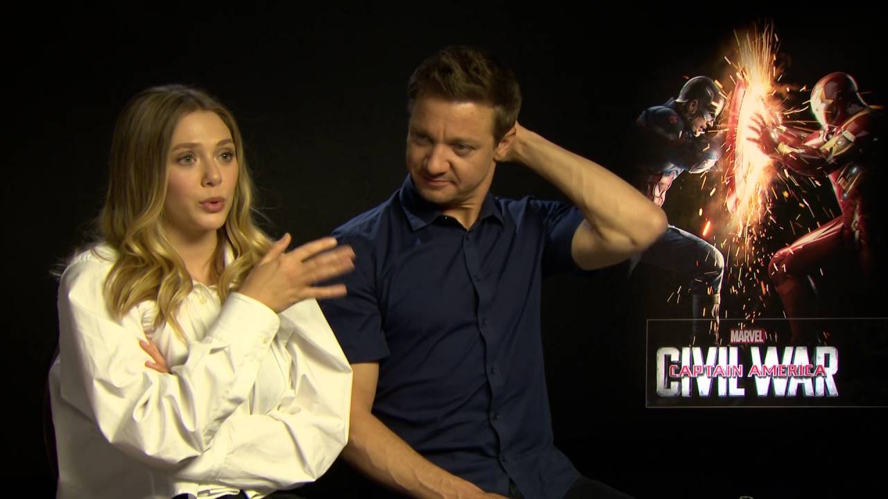 Elizabeth Olsen and Jeremy Renner talk Captain America: Civil War | Empire Magazine