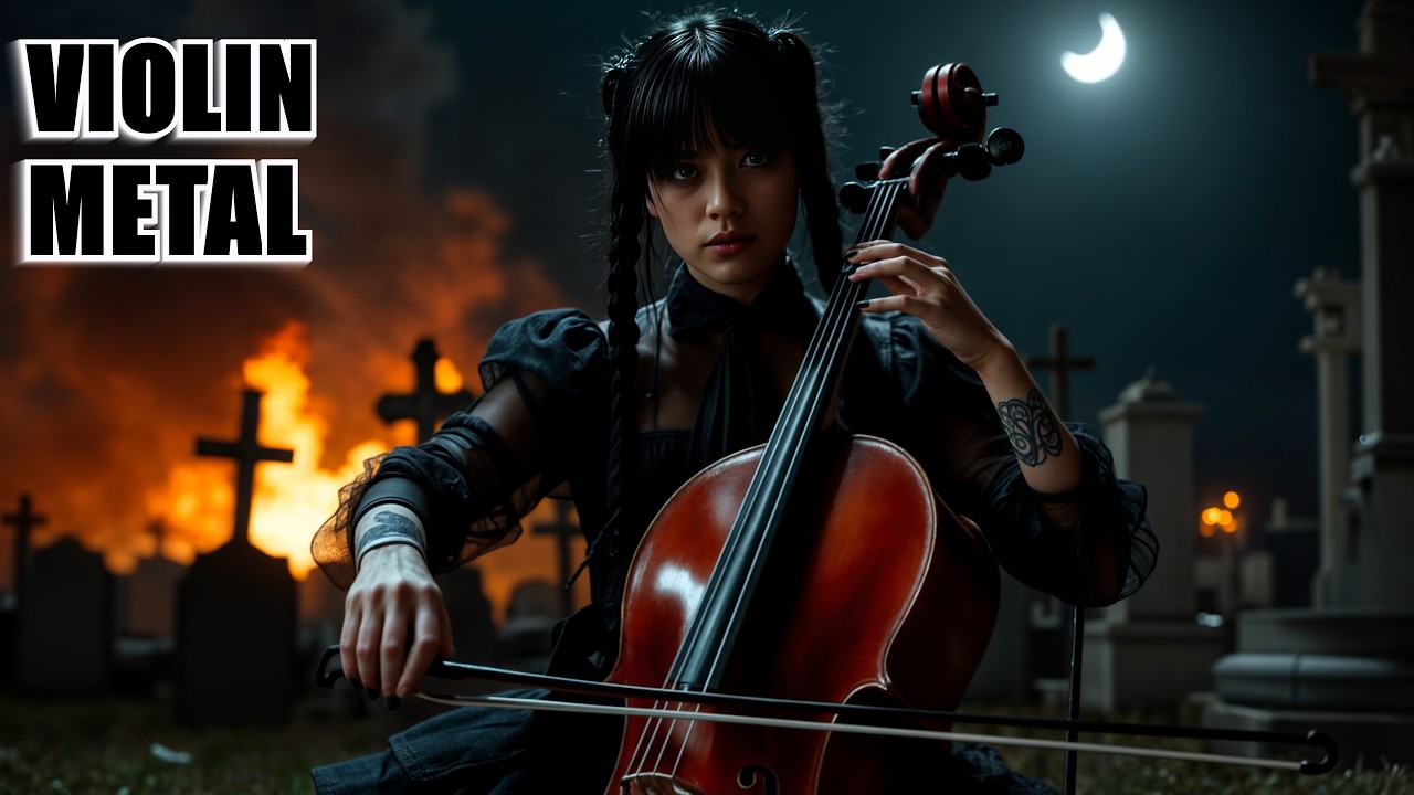 TRASH METAL +VIOLIN +CELLO + PIANO – She Became Her Own Legend in the Shadows of the Forgotten World
