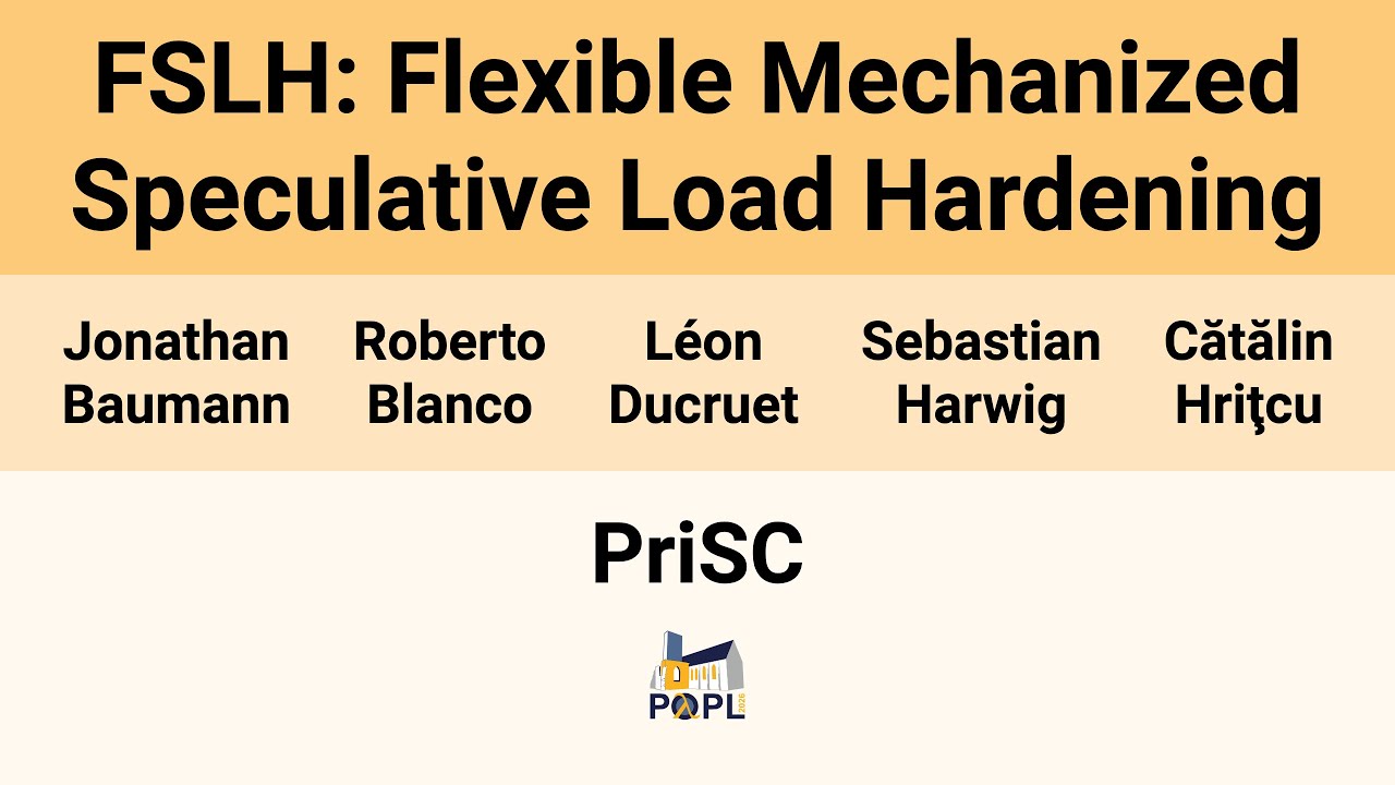 [PriSC'26] FSLH: Flexible Mechanized Speculative Load Hardening