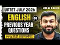 UPTET English Paper 2 &amp; 1 | English PYQ For UPTET 2026 | UPTET English Class By Sharad Sir #6