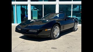 1989 Chevrolet Corvette Convertible