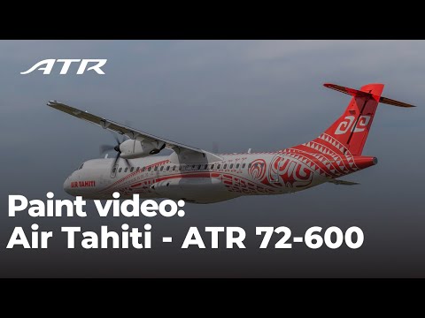 Paint Video - Air Tahiti ATR 72-600