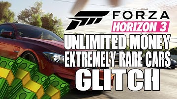 Forza Horizon 3|"How to get Unlimited Money/XP/Skill Points and Rare Cars Method" New Money Glitch"