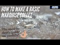 How to Make a Marquise Shape Collet