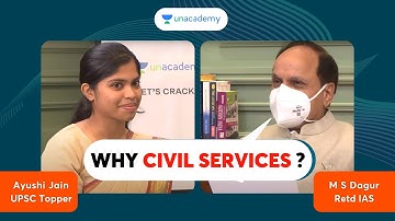 UPSC IAS Interview | Ayushi Jain IAS Mock Interview | Why Civil Services ?