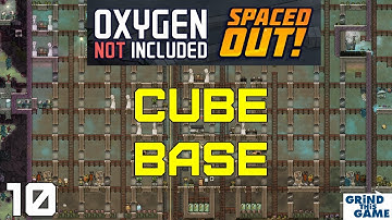 Oxygen Not Included #10 - Spaced Out DLC - CUBE Base - Main Base Complete