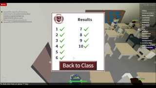 Roblox University: All Of The Right Answers 1 And 2 screenshot 3