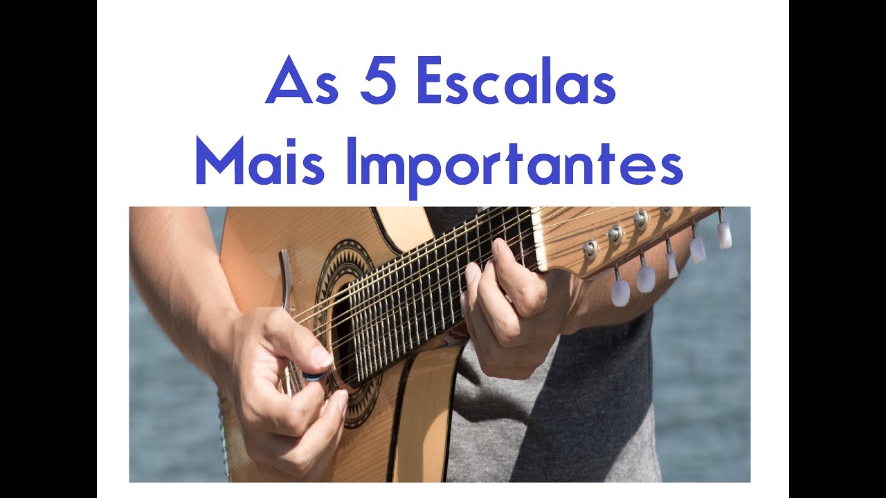 As 5 Escalas MAIS IMPORTANTES | Aula de Bandolim