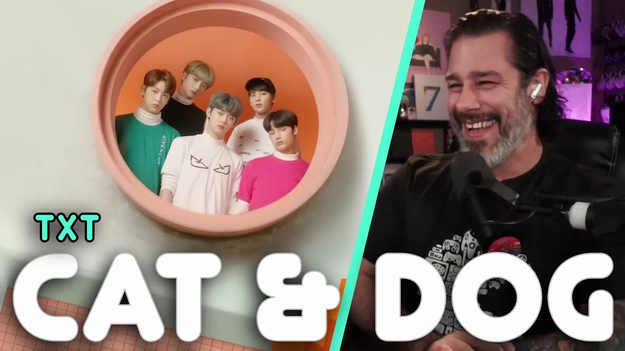 Реакция режиссера - TXT - MV «Cat & Dog»