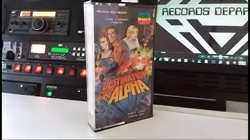 Space: 1999 Destination Moonbase Alpha full opening and closing theme Rare VHS