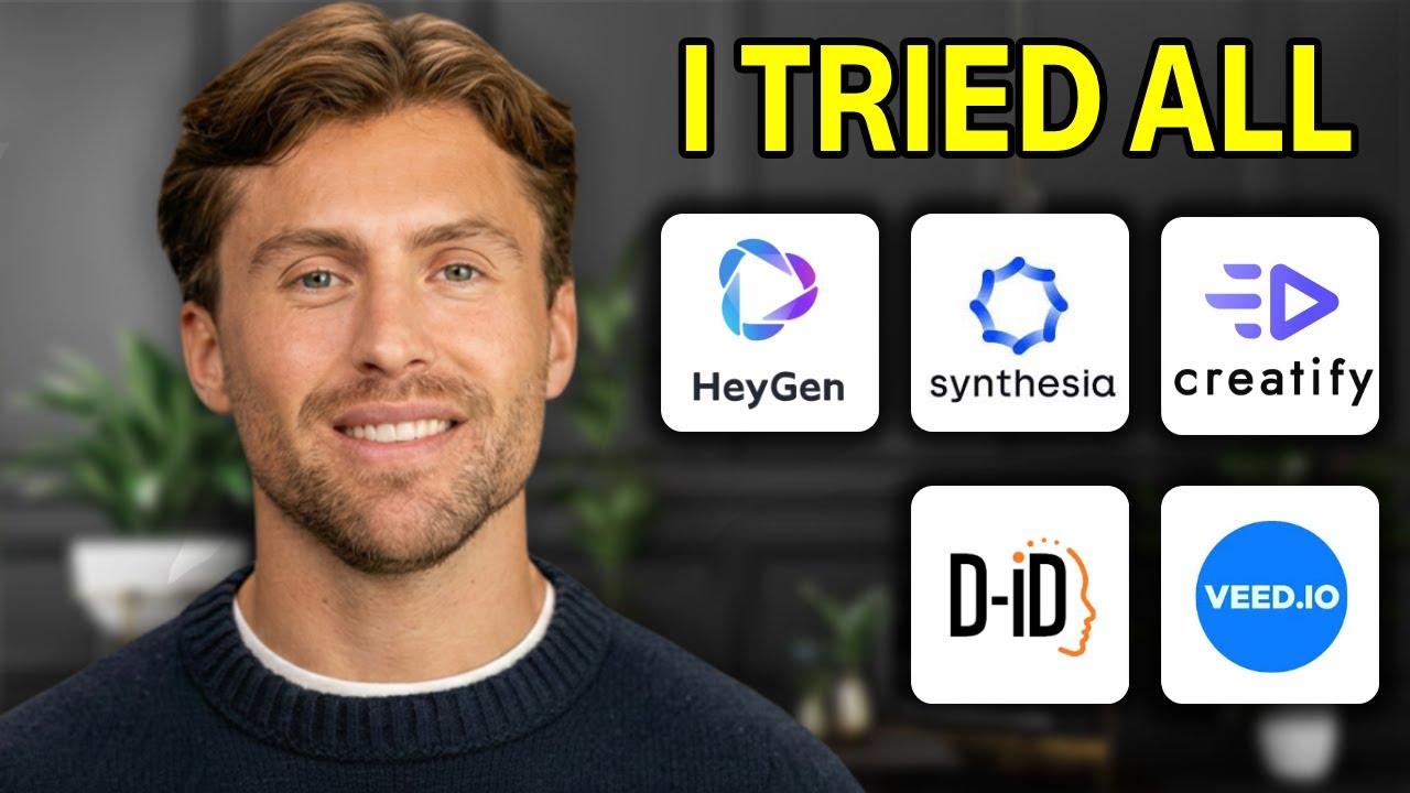 Heygen vs Synthesia vs Creatify vs D-ID vs Veed.io | Best AI Avatar Generator