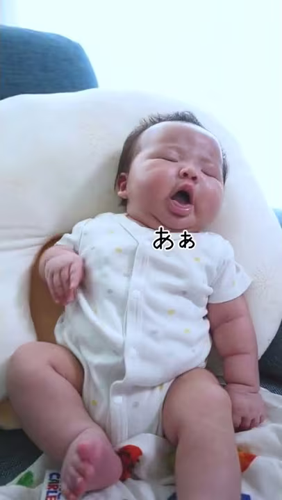 首が座り始めの赤ちゃん👶 #今日のちびちん #こんな毎日をありがとう #Shorts