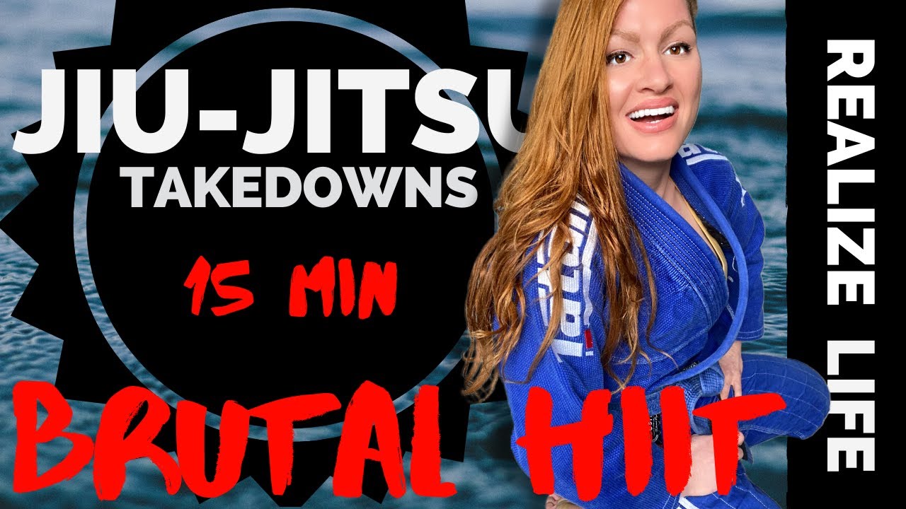 15 MIN TAKEDOWNS JiuJitsu HIIT Ladder BJJ Beginner to Adv YouTube