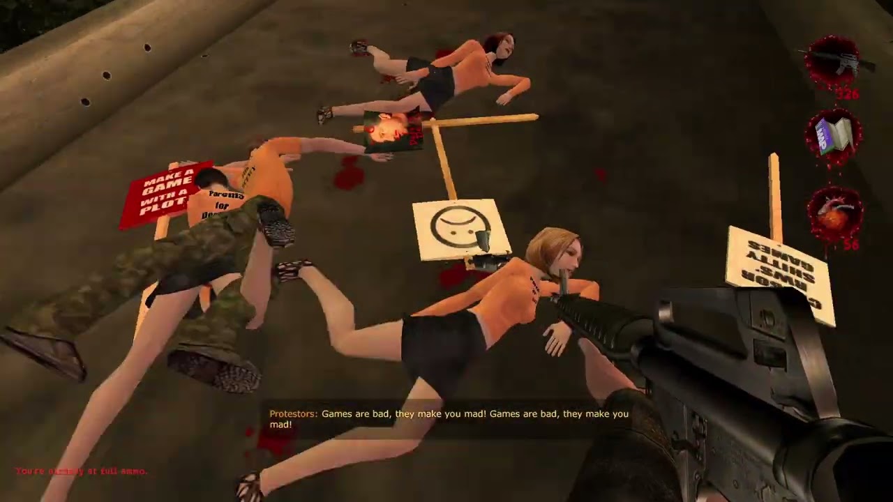 Геймплей Postal 2 с мемами. Часть 1 