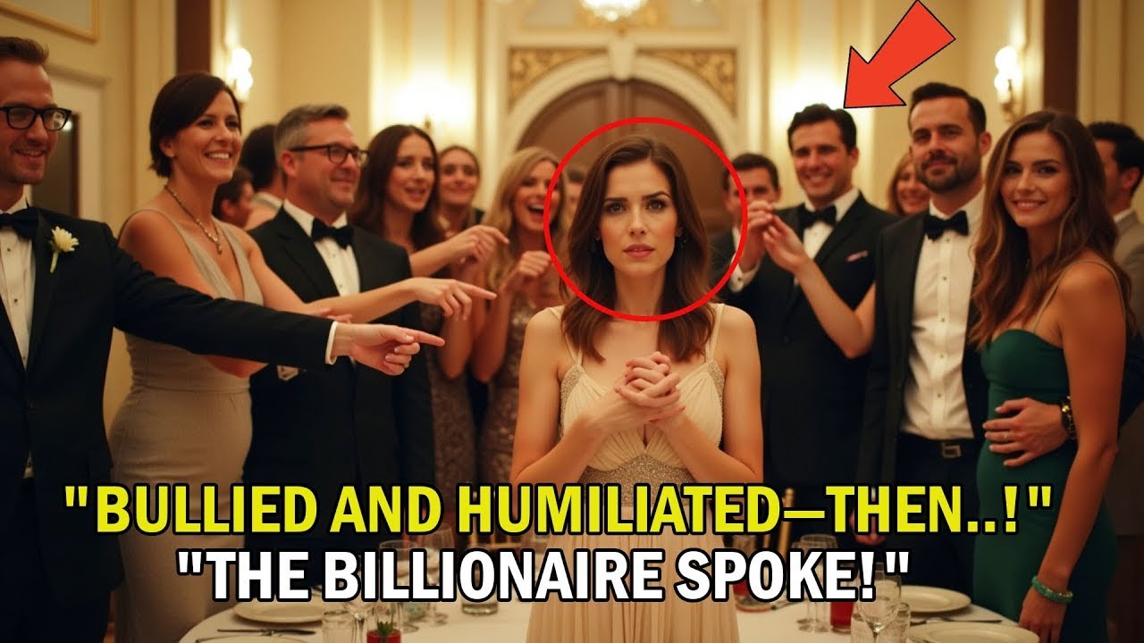 A Simple Woman Was Humiliated at Her Class Reunion by Her Former Bullies, Then Her Billionaire