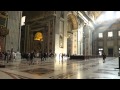A casual walk inside St Peter's Basilica in Rome - Vatican City - amazing place