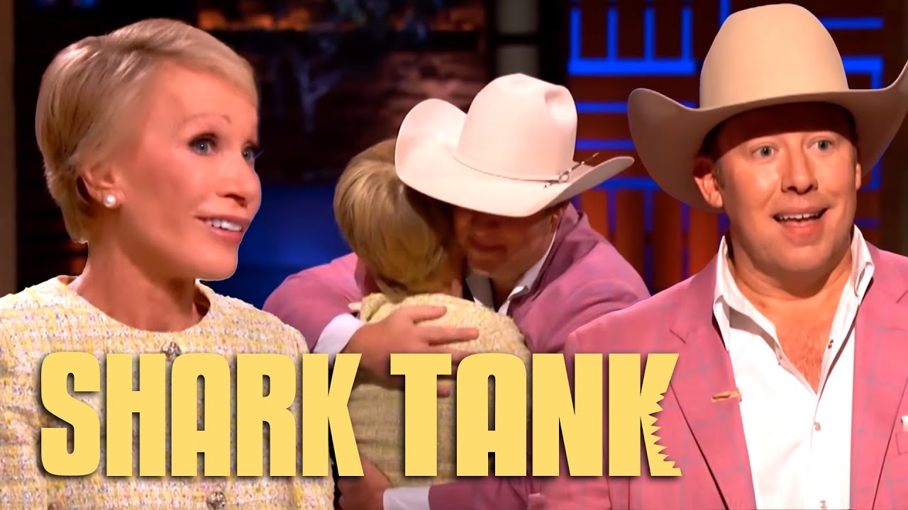 Charming Cowboy And Barbara Told To Get A Room! | Shark Tank US | Shark Tank Global