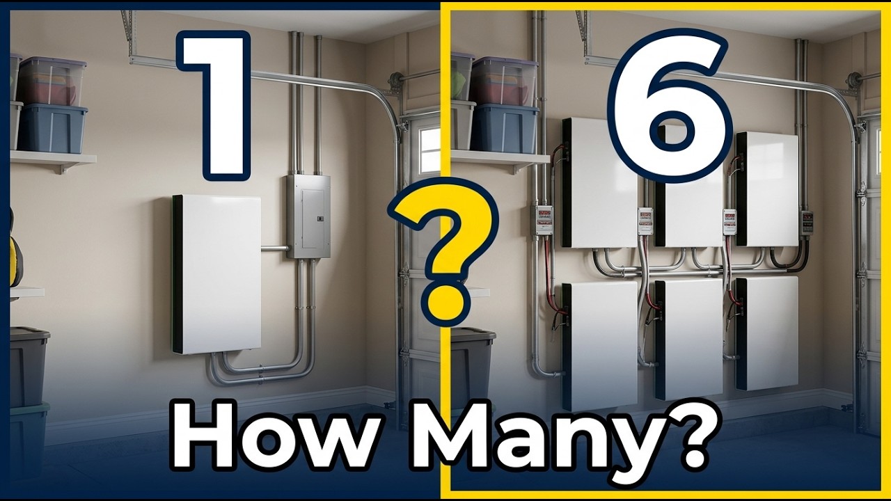 How Many Batteries Do You Actually Need to Power a House? 