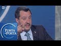 Matteo Salvini sulla tentata strage a San Donato Milanese - Porta a porta 20/03/2019