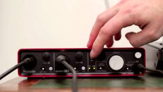 Focusrite // Scarlett 2i4 1st Gen - Audio Interface Tutorial