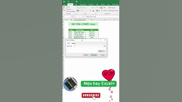 Phần 155. Mẹo tìm dữ liệu ở nhiều sheet trong excel #shortvideo
