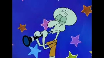 Squidward feat plankton - Clarinet ( Offical Video Clip )