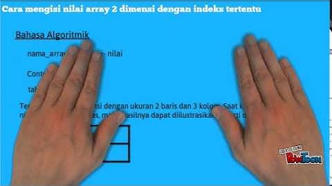 Array 2 Dimensi v2-1