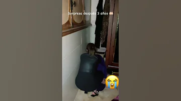 لحظة لقاء أمي بعد 3 سنوات الغربة 