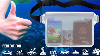 AiRunTech Waterproof Pouch with Waist Strap, Product Review by Gus Random Reviews 556 views 7 months ago 7 minutes, 19 seconds