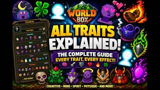 Everything about the 116 Traits in WorldBox | The Ultimate Guide.
