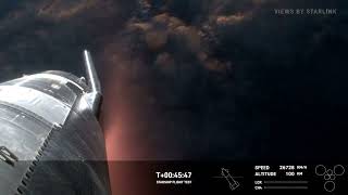 TIMELAPSE! SpaceX Starship ReEntry