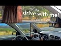 DRIVE WITH ME (first time by myself)